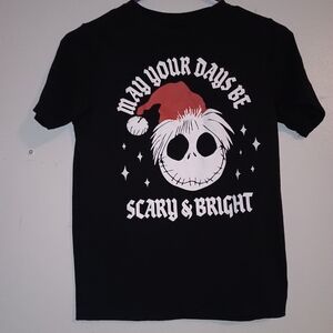 Disney Black T-Shirt with White Graphic